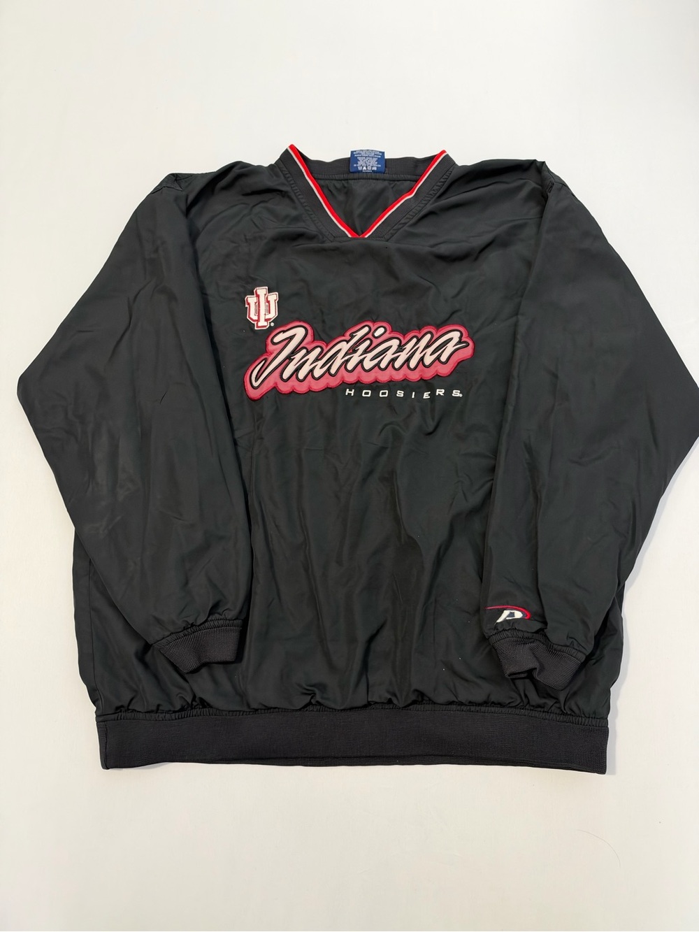 VTG Pro Player Indiana Hoosiers IU Windbreaker Pullover Jacket Men’s Large - Picture 2 of 7